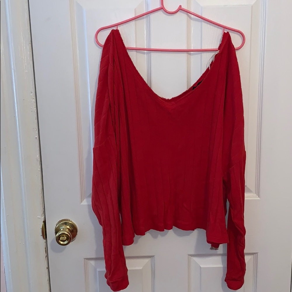 Cropped sweater